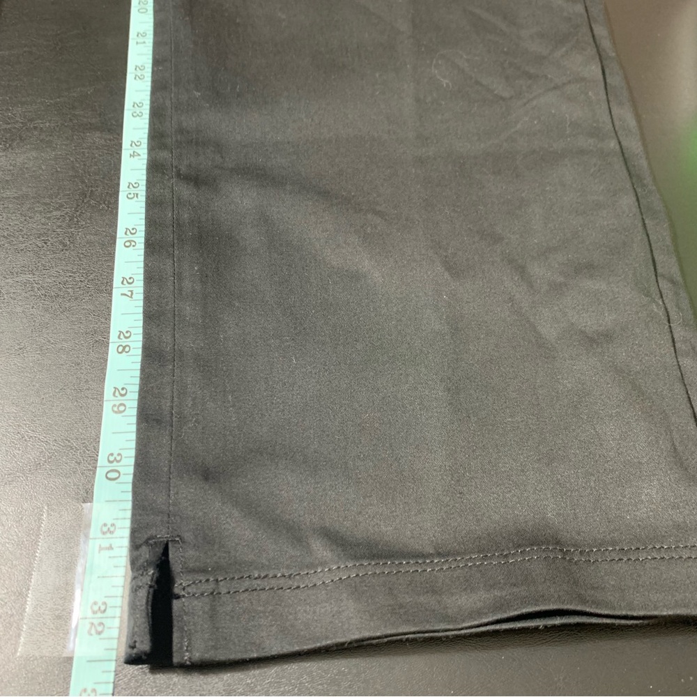 Guy Harvey Women Pants Black Stretch Twill Side Zip 4‎ - Picture 6 of 9